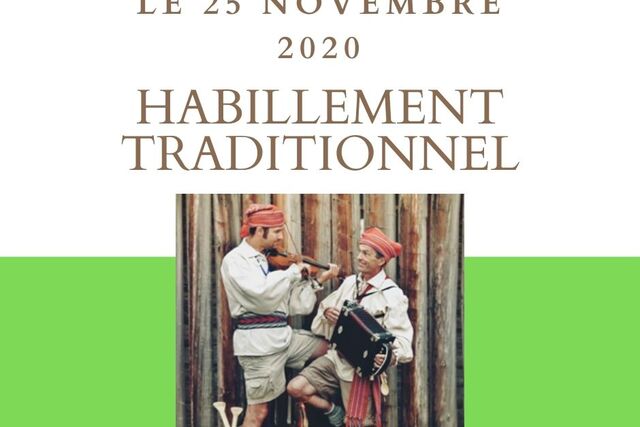 Votre enfant est invité à s'habiller selon des modèles francophones traditionnels.