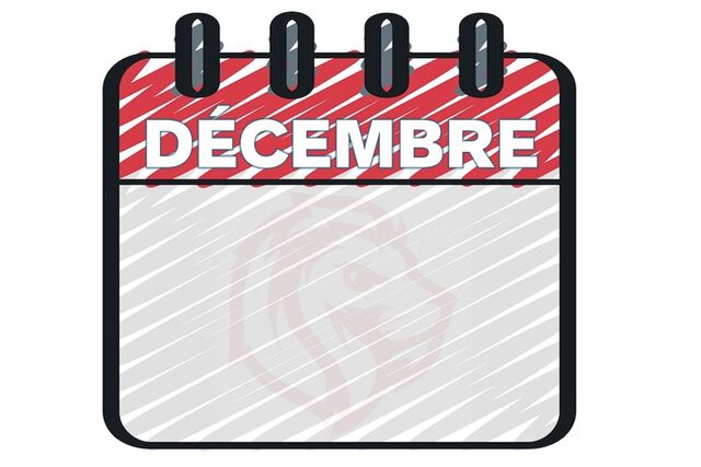 Calendrier - annonce